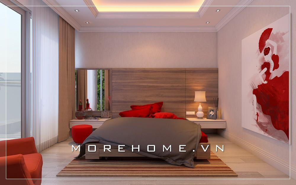Nội thất phòng ngủ gỗ công nghiệp
